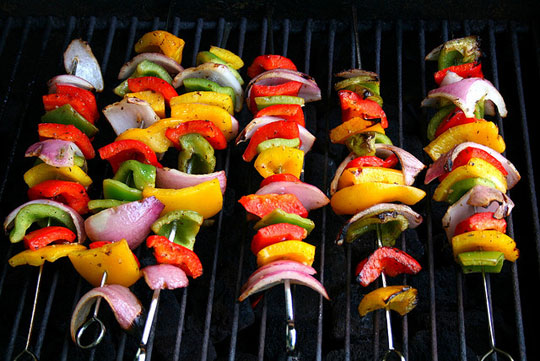 Grilling Veggies