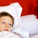 Keep cool with a high fever and febrile seizures in infants