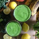 Green smoothies are nutritious and delicious