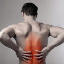 Back pain after respiratory disease